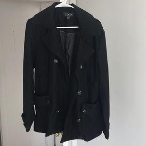 forever 21 mens pea coat